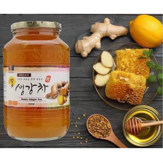  MẬT ONG GỪNG HÀN QUỐC THƯỢNG HẠNG HŨ 1KG 