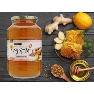 Mật ong gừng Hàn Quốc hộp to loại (1kg)