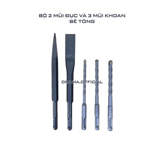 5 mũi khoan đục bê tông