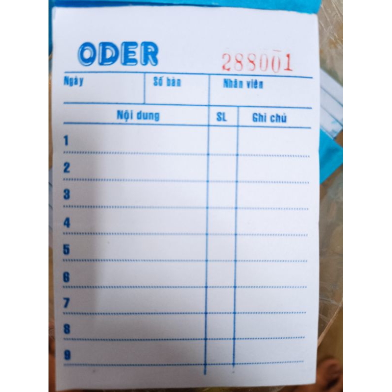 10 cuốn order chữ có số nhảy