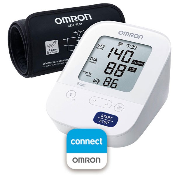 Máy Đo Huyết Áp Bắp Tay Kết Nối Bluetooth OMRON HEM-7156T