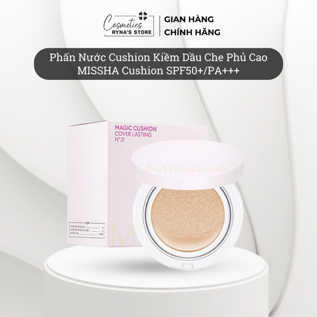 Phấn Nước Cushion Kiềm Dầu Che Phủ Cao MISSHA Cushion SPF50+/PA+++ (15g)
