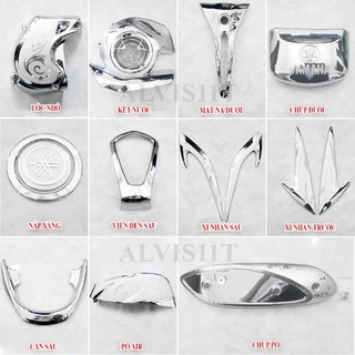 Ốp trang trí xe Grande 2023 mạ crom Artistar