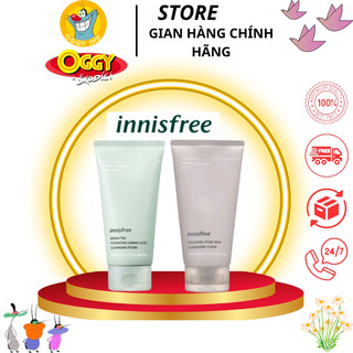 Sữa Rửa Mặt Trà Xanh Innisfree Green Tea Foam Cleanser 150ml Hàn Quốc Làm Sạch, Kiểm Soát Nhờn Hiệu Quả