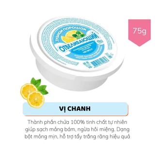 Bột trắng răng Nga Hộp 75G