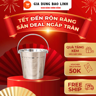 Xô đựng đá inox đủ size từ nhỏ - 2l - 2.5 - 3l inox 304 . xô đựng đá tiện ích