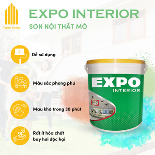 Sơn nước trong nhà Mờ Expo Interior 3.35L