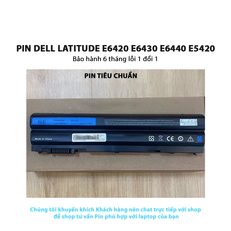 Pin laptop Dell Latitude E6420 E6430 E6440 E5420 E5430 E5520 E5530 E6520 E6530 E6540 Vostro 3460 3560 5720 7420 7520