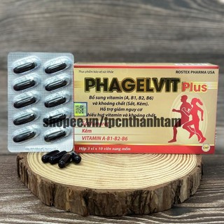 Vitamin tổng hợp PHAGELVIT PLUS bồi bổ cơ thể, tăng cường sức đề kháng - Hộp 30 viên