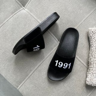 Dép năm sinh 1991 dép quai ngang nam nữ hot trend