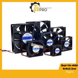 Quạt tản nhiệt 5V 12V 24V DC 2 dây đầy đủ các kích thước