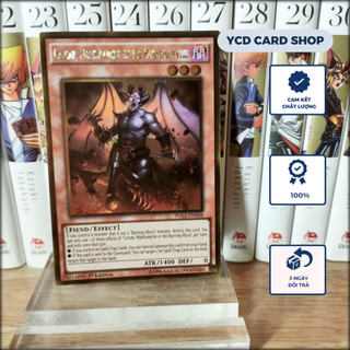 Thẻ bài yugioh chính hãng Calcab, Malebranche of the Burning Abyss – Gold Rare