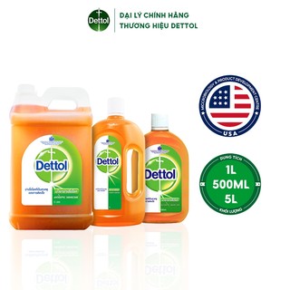 Dung dịch diệt khuẩn đa năng Dettol, diệt khuẩn đồ dùng, bề mặt, sát khuẩn da, nước lau sàn diệt khuẩn