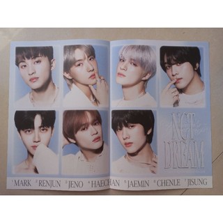 Poster nct dream, renjun, jeno, mark, jaemin, chenle, jisung, haechan. poster gập nct dream 2024