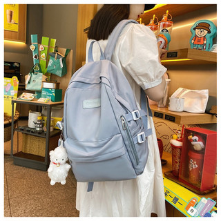 Balo Solid Ulzzang Korea Balo Đi Học Chống Nước Hàn Quốc