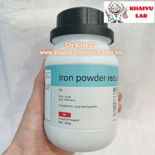Sắt bột Fe bột 500g iron powder TINH KHIẾT