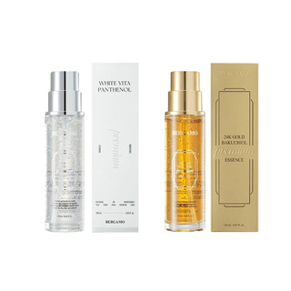 Tinh chất Serum Bergamo 24k Gold & White Hàn Quốc, hỗ trợ da trắng sáng căng bóng hơn (chai 120ml)