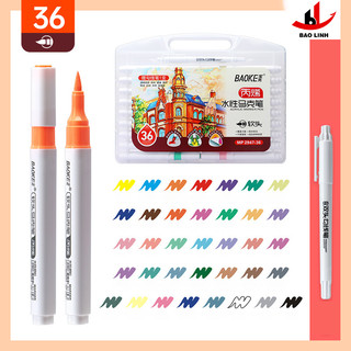 Bút Vẽ Acrylic Màu Acrylic Baoke Mp2947 đầu lông mềm BRUSH, vẽ lên mọi chất liệu  Gốm Sứ / Kính / Vải Canvas / Gỗ