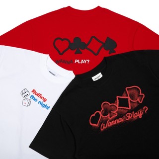 Áo Thun Rolling Tee Missout - Black/White