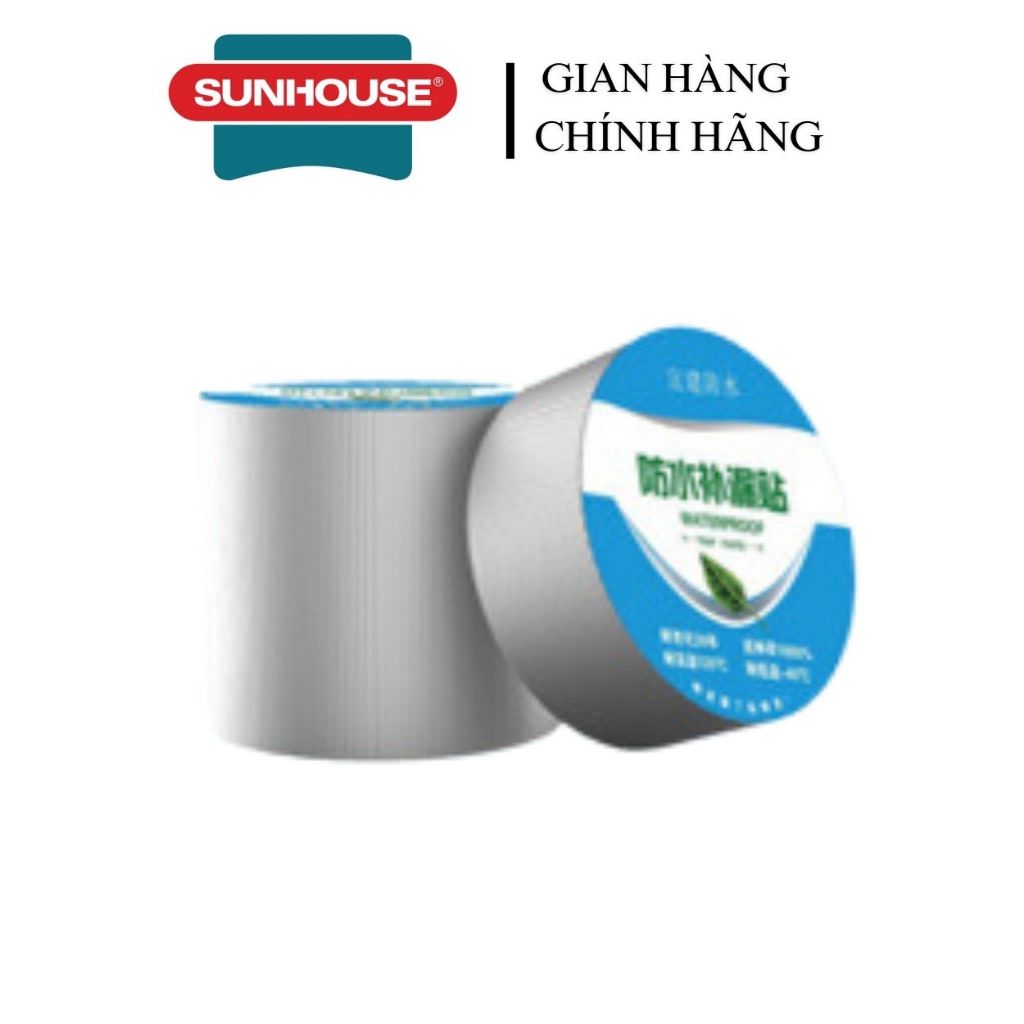 Cuộn 5 Mét Băng Keo Dán Rộng 10cm, Miếng Siêu Dính, Chống Thấm Nước, Keo Chống Dột Việt Nhật Chưa Có Đánh Giá 3 Đã Bán