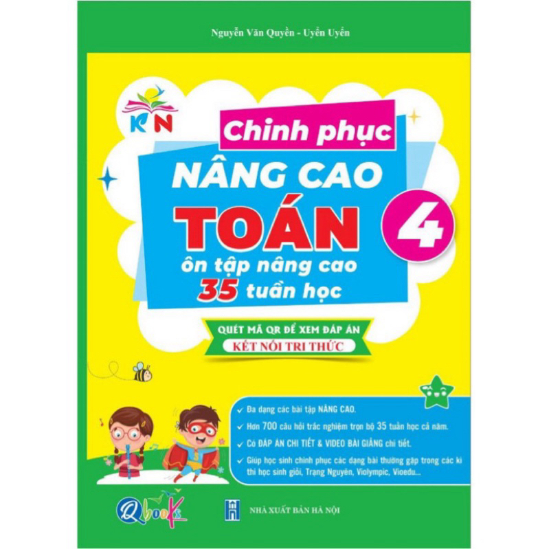 Sách - [Lớp 4 - Kết Nối Tri Thức] - Chinh Phục Nâng Cao Toán 4 Kết Nối