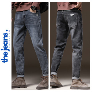 Quần Jean Nam Dáng Skinny 2 Màu Phong Cách Đường Phố Chất Jean Cao Cấp The Jeans