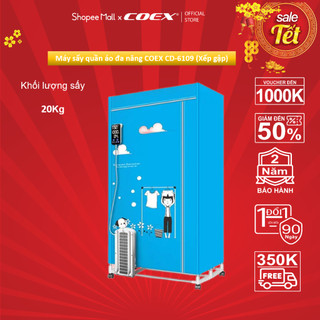 Máy sấy quần áo đa năng coex cd-6109