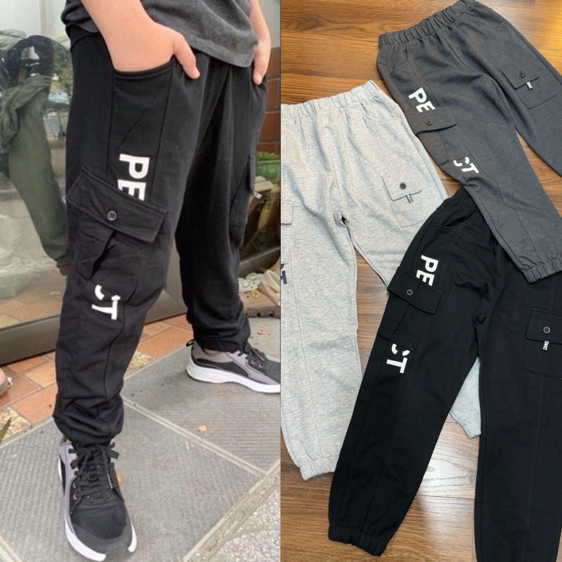 𝐌𝐞̣𝐁𝐨𝐛𝐊𝐞𝐦𝟖𝟔 - Quần dài cotton dáng Hiphop cho bé trai, Quần jogger cho bé trai size đại, Quần đi học cho bé trai