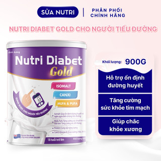 Sữa Nutri Diabet Gold Cho Người Tiểu Đường - Sữa Ngăn Ngừa Biến Chứng Tiểu Đường Giúp Ổn Định Đường Huyết