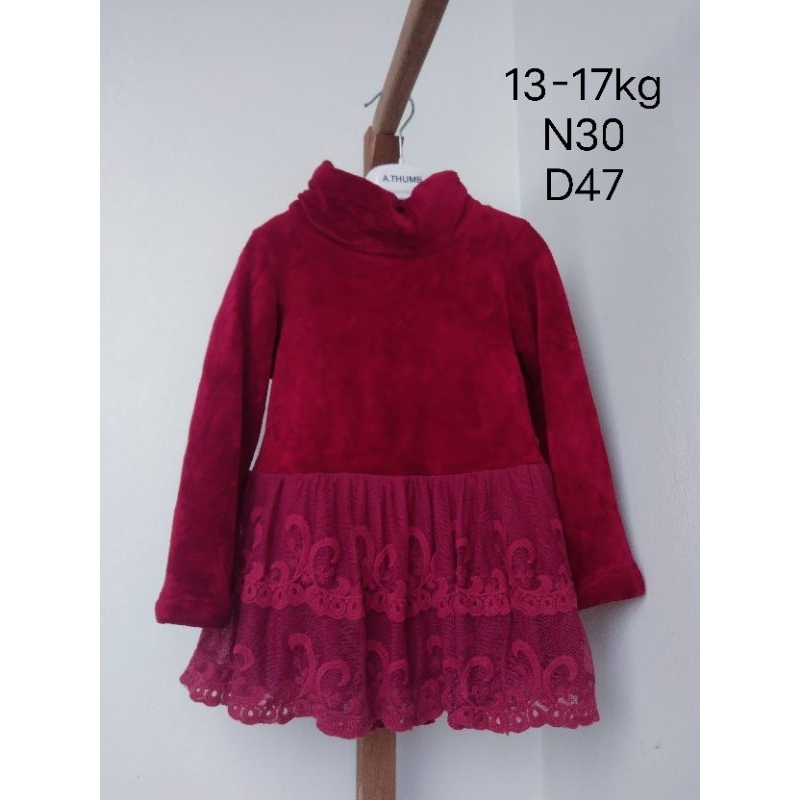 Áo len, áo len lông thỏ 2hand cho bé gái