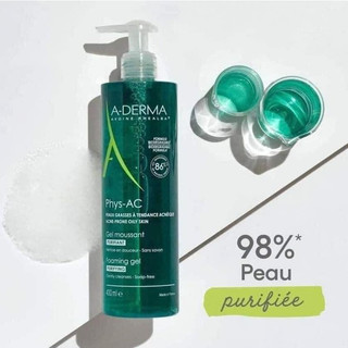 Sữa rửa mặt tạo bọt Aderma 400ml