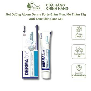 Gel Dưỡng Alcom Derma Forte Anti Acne Skin Care Gel Giảm Mụn, Mờ Thâm 15g