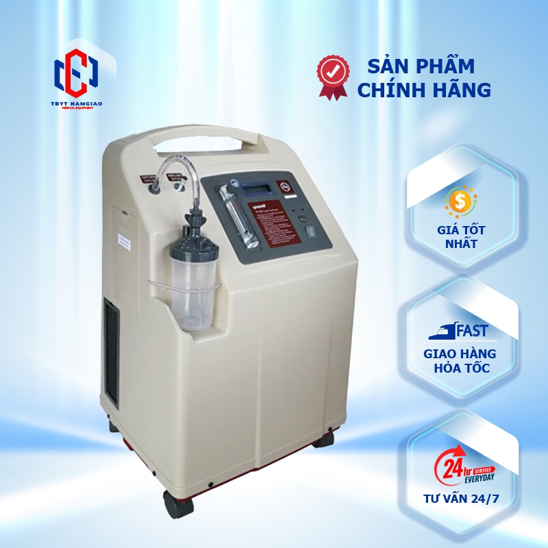Máy Tạo Oxy Cao Cấp Nhập Khẩu Chính Hãng Yuwell 7F-5