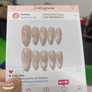 Nailbox thiết kế theo mẫu khách gửi