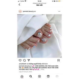 Nailbox thiết kế theo ảnh khachs gửi