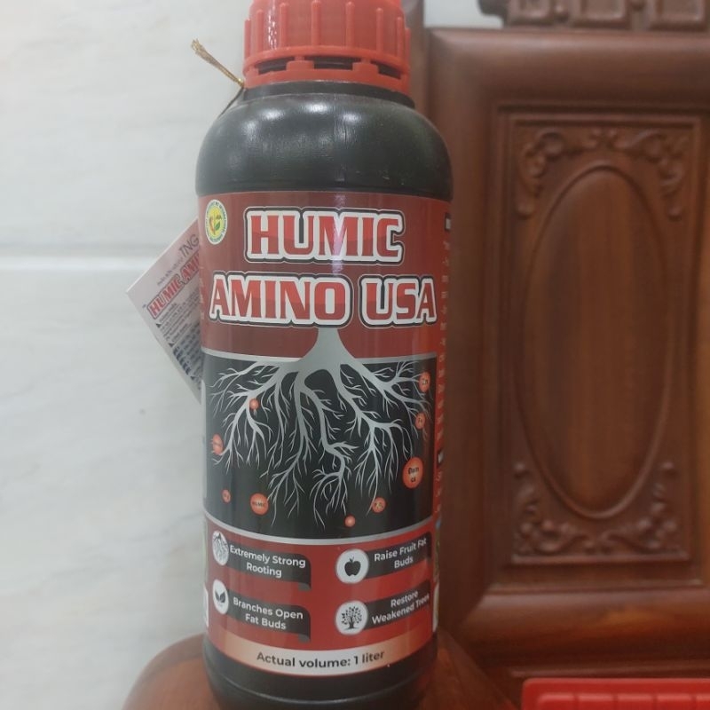 Humic Amino Usa chai 1 lít nhập từ Mỹ