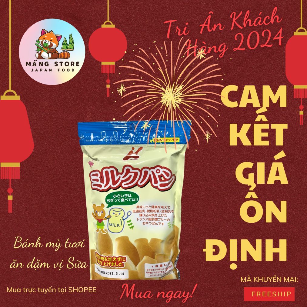 Bánh mì tươi ăn dặm Canet của Nhật cho bé 10 tháng