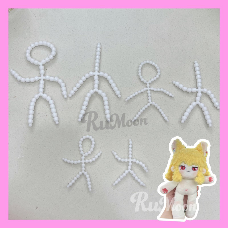 Xương 10cm, 15cm, 20cm Cho Doll Bông (Xương không tiếng/ tiếng nhẹ)