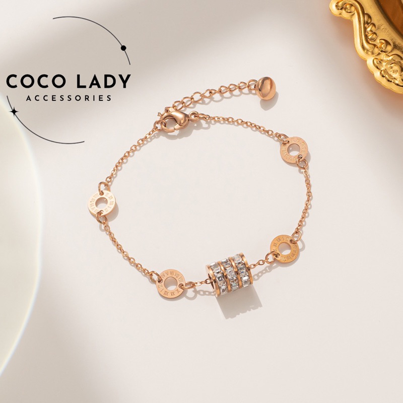 Lắc tay Nữ Titan Titanium Valeria Bracelet - B13 | Coco Lady Accessories |