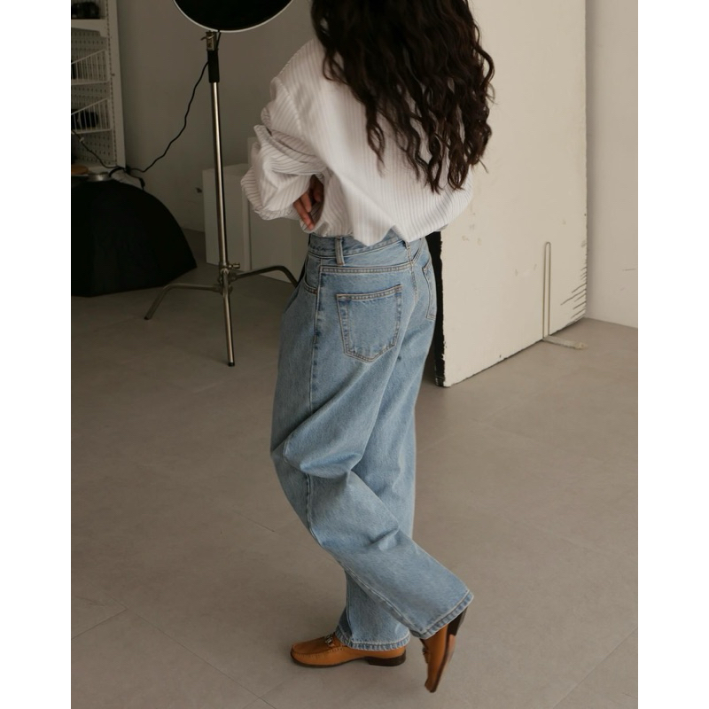 DE PLAGE - QUẦN JEANS MID-RISE