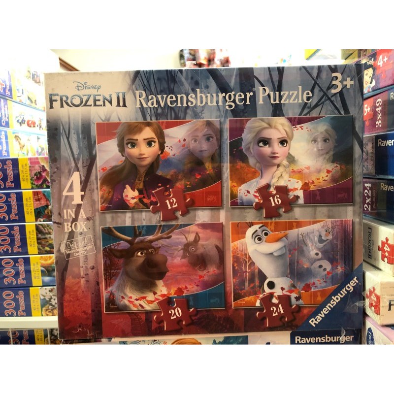 Xếp hình puzzle Frozen 2 Ravensburger 12/16/20/24 mảnh 03019
