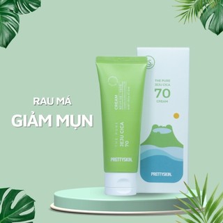 Kem dưỡng rau má PrettySkin The Pure Jeju Cica 70 Cream 50ml