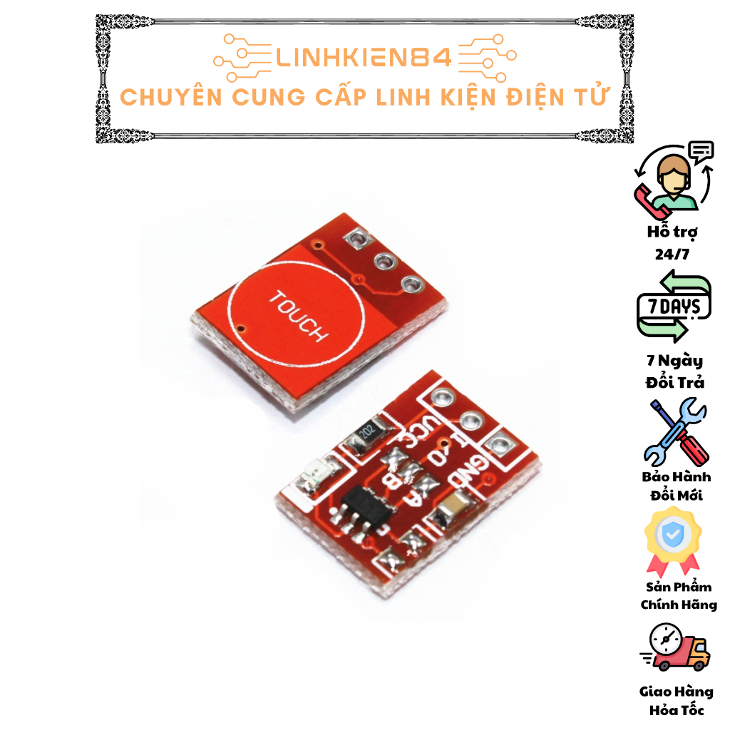 SP0022_Hỏa Tốc _Module Cảm Ứng Chạm TTP223