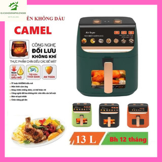 Nồi chiên không dầu Camel 13L Cao Cấp Chính Hãng-Camel 13L được bảo hành 12 tháng.