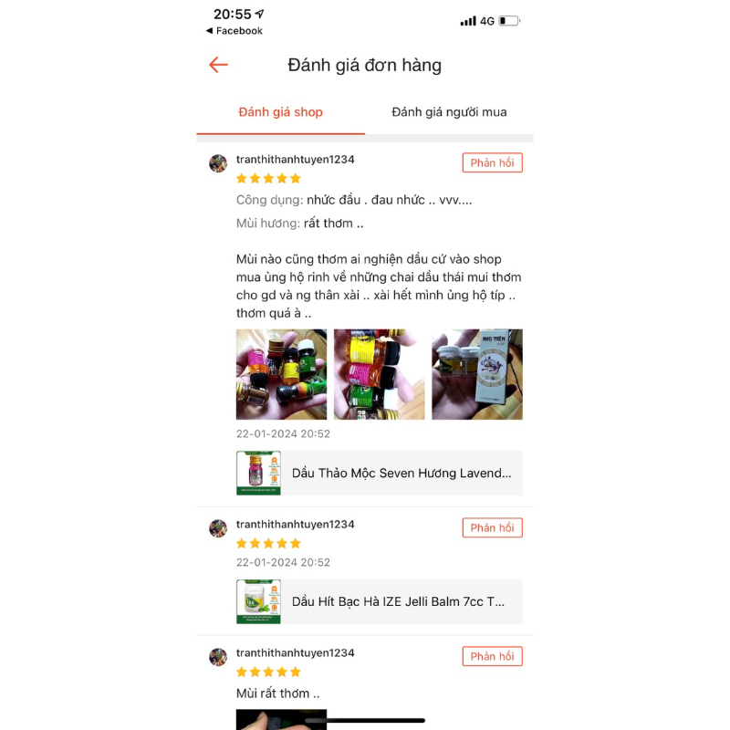 Dầu Thảo Mộc Seven Hương Lavender Thái Lan Chính Hãng 5ml