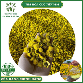 ✅[HÀNG CAO CẤP] Trà Hoa Cúc Tiến Vua Cúc Chi Hưng Yên Sấy Khô Nguyên Bông 100gr Thảo Mộc Shop