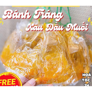 1goi bánh tráng muối vàng dầu tuổi thơ