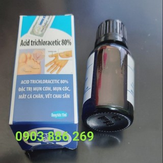 Mụn cóc, mụn cơm, mụn thịt, mắt cá chân Hộp 15ml .