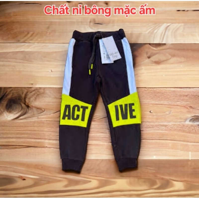 Quần bé trai xuất dư ( Size 5-6y bé 17-20kg )