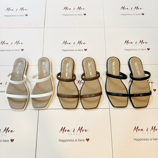 Dép 2 quai xẹp Moa & Moe Shoes đế bằng